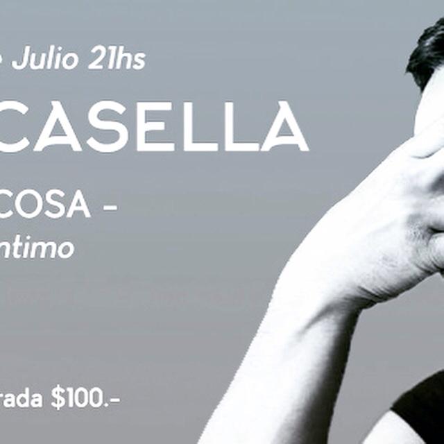 Este sábado 21 hs en el living de CASA BRANDON "OTRA COSA " 
CARLOS CASELLA EN CONCIERTO