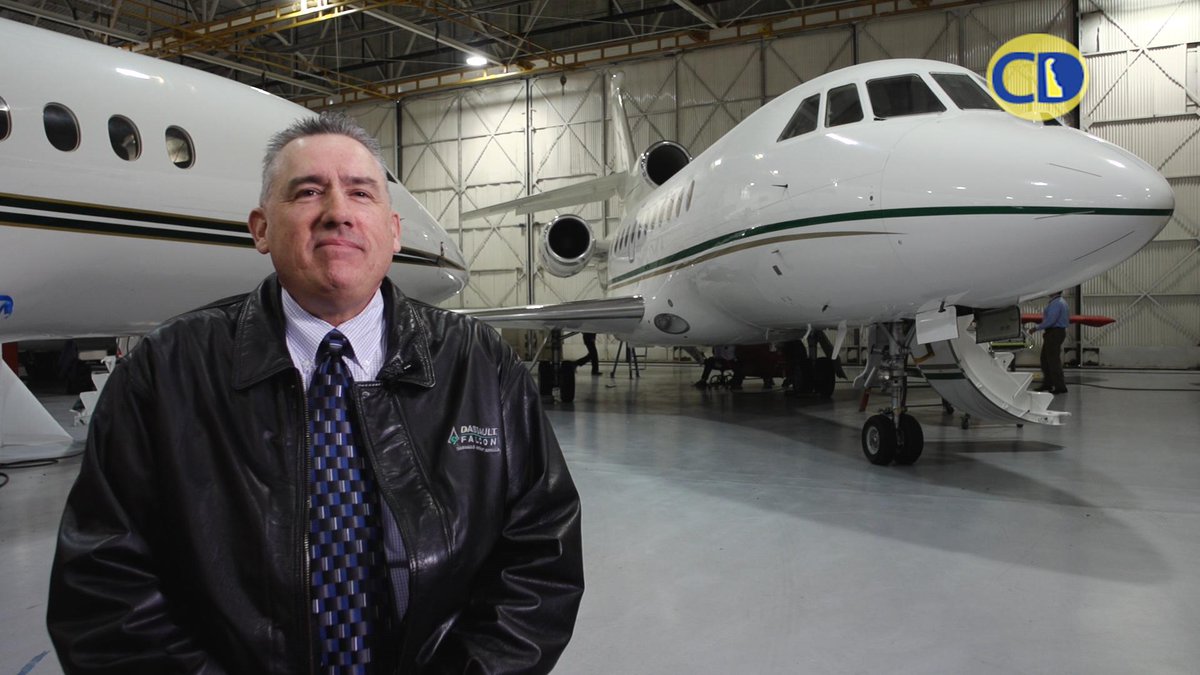 The Delaware Advantage Meet Bob Sundin, Pres Dassault Aircraft Services @ Dassault Falcon Jet contentdelaware.org/?page_id=13&FI…