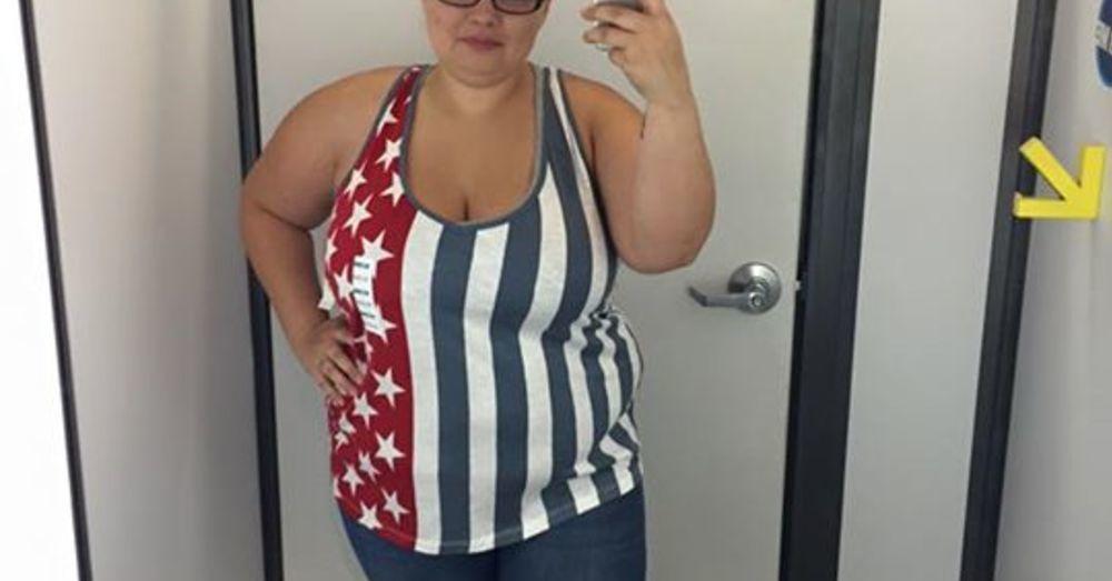 This Old Navy Shopper Turned A Fat Shaming Incident Into A Tidal Wave Of Positivity. lifebuzz.com/old-navy/?utm_…