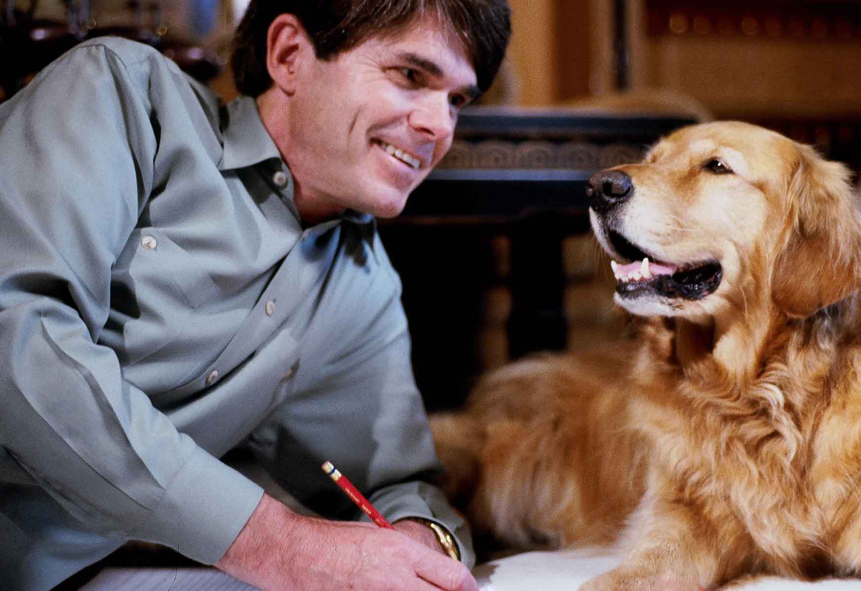 Happy 70th Birthday to Dean Koontz! The best-selling author and his wife give millions to canine charities 