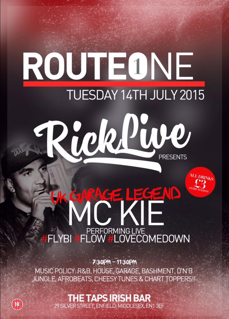 Just accepted a last min gig this Tues in #Enfield #GoodTimes @Djricklive  🎉🎉