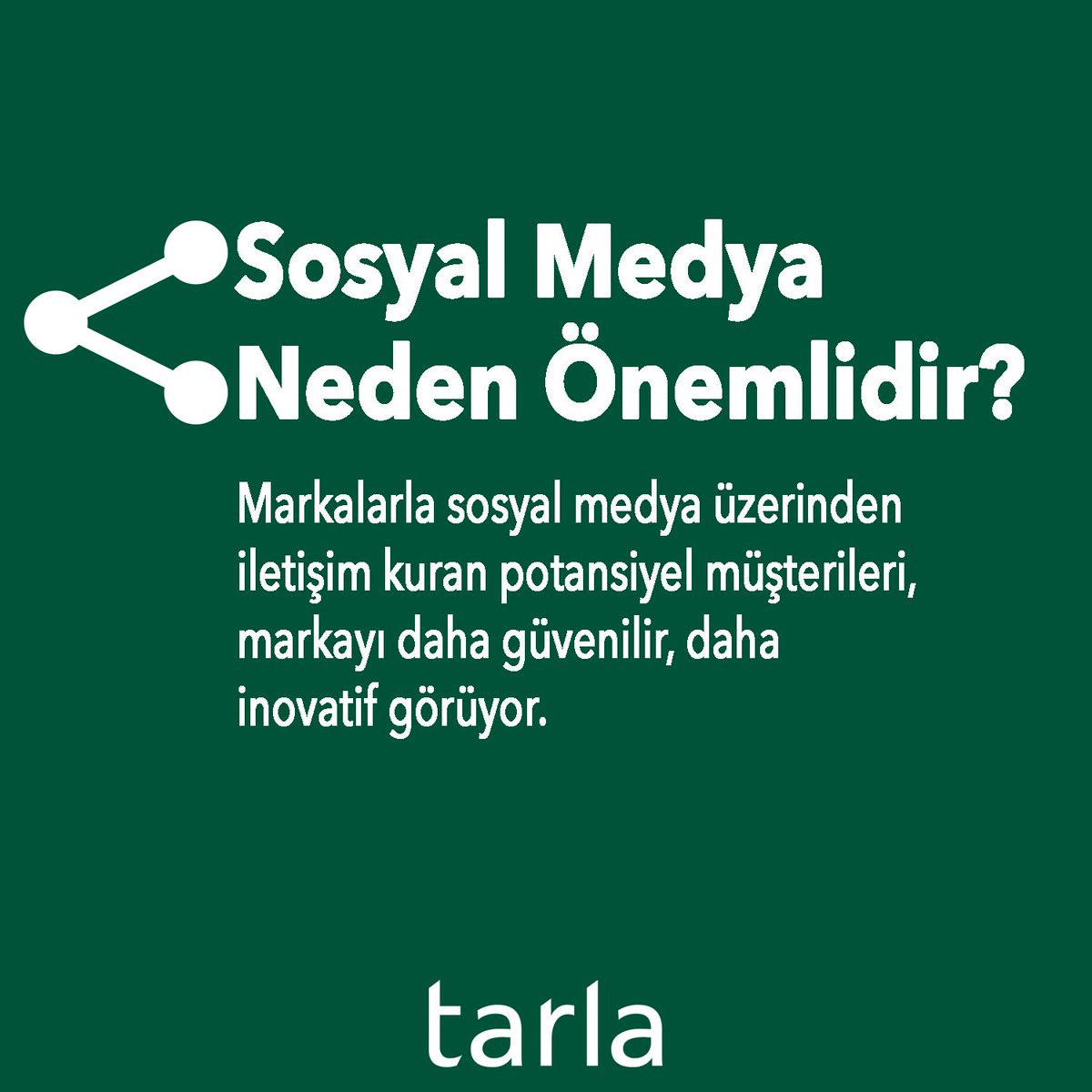 TarlaReklam's tweet photo. #NedenÖnemli 2? 

#sosyalmedya #marka http://t.co/wuQ1dnFxWm