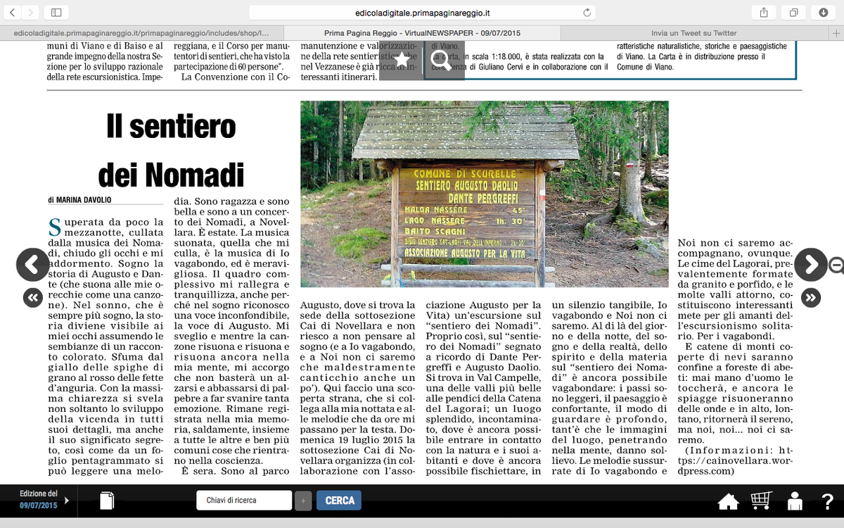 iNomadi's tweet photo. A #Scurelle #Trento il sentiero dedicato ad #AugustoDaolio e #DantePergreffi... da non perdere! @PrimaPaginaRegg http://t.co/XSY0pYieWj