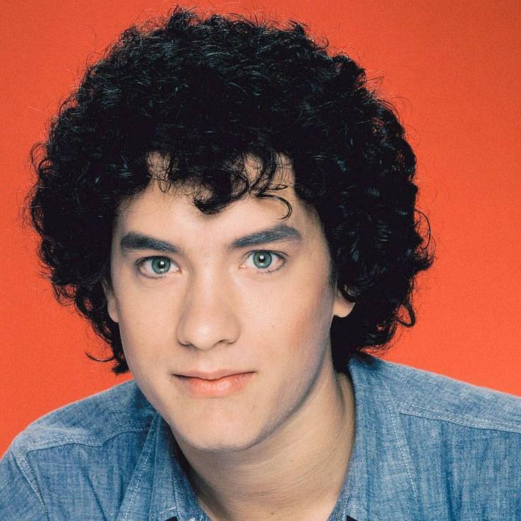 HAPPY BIRTHDAY TOM HANKS! How cute was his curly little \fro... 
