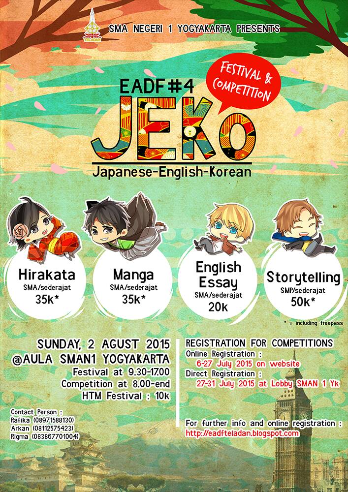 <a href="/MYMANAG/">M.Y Management</a> help rt? Kamu pecinta Korea? Domisili Jogja? Ada event seru buat kamu kamu nih! Cek yuk @.EADF2015