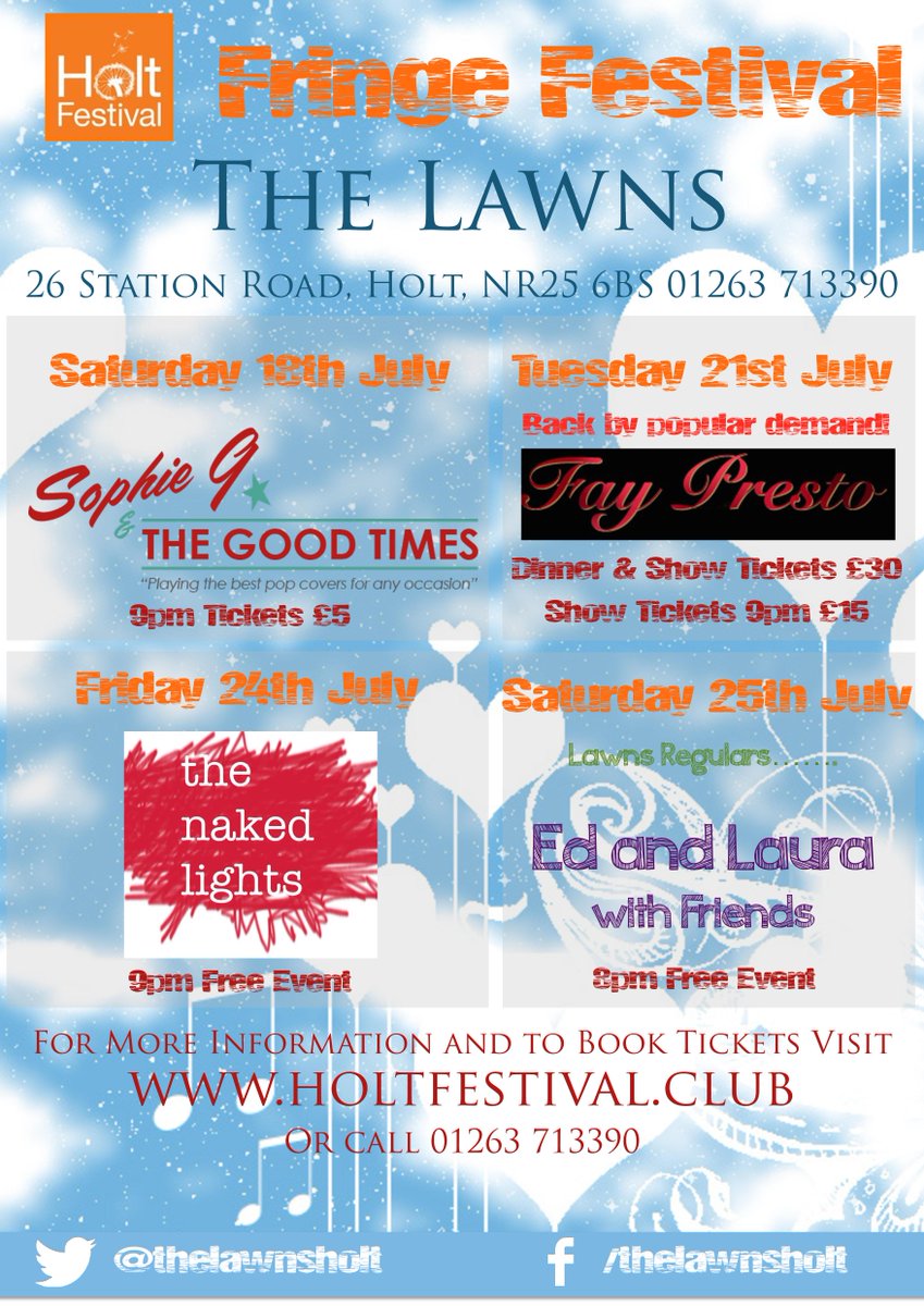 The Lawns, Holt tweet media
