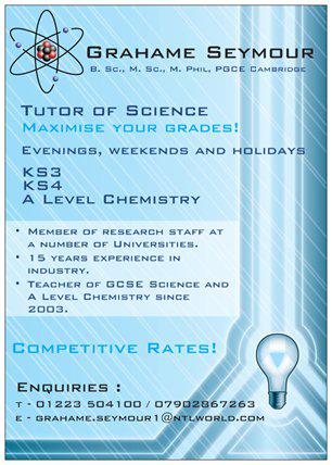 heidiallen75's tweet photo. One of my constituents in Sawston has set himself up in business as a science tutor - you can find his details here http://t.co/lVU5gDqR11