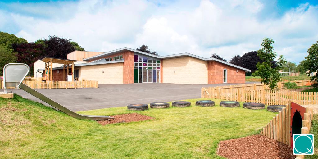 Great to see our recently completed Primary #School in Upper Rissington open! @kiergroup @bovishomes @UpperRissington