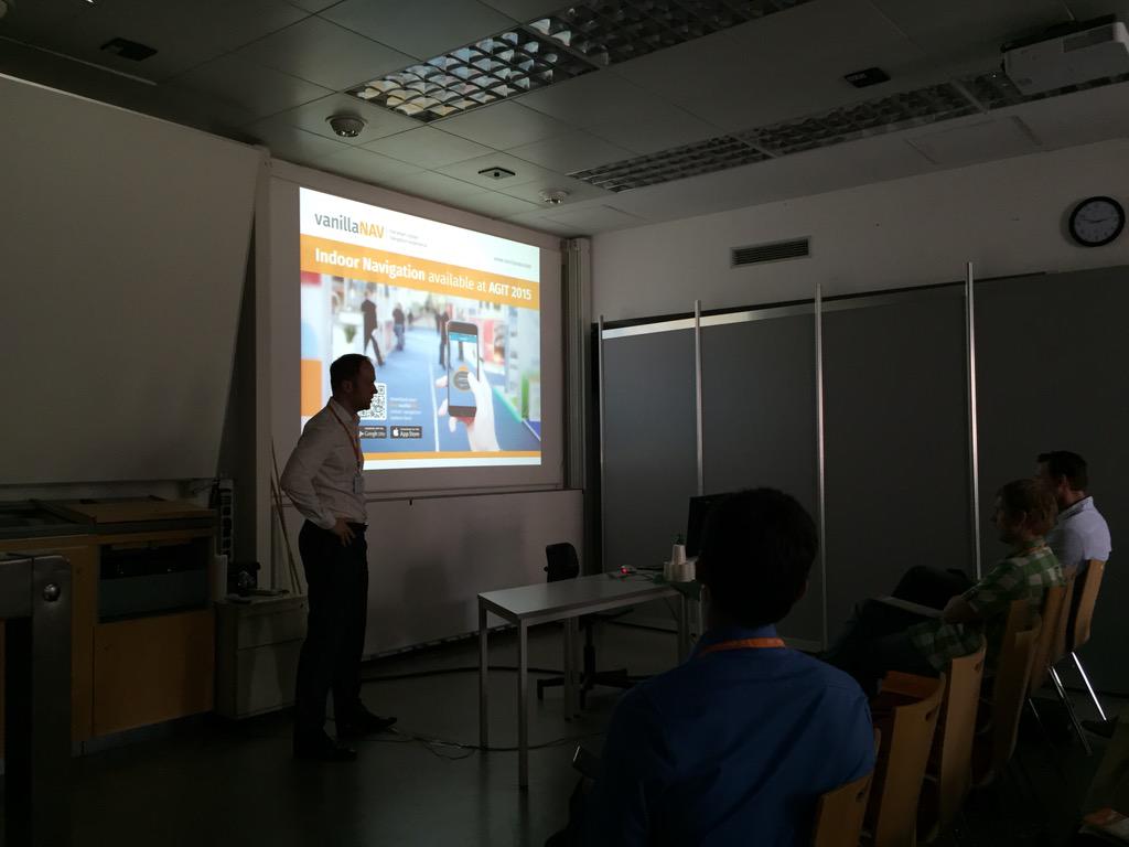 vanillaNAV's tweet photo. Now: vanillaNAV talk in Expo Forum E at #agit2015 http://t.co/UjS8txzQRQ