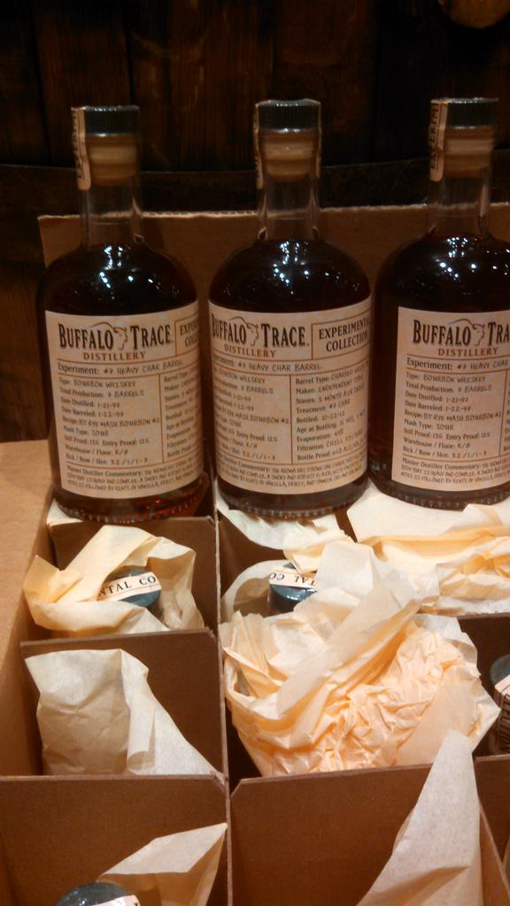 The Hot & Heavy #buffalotrace #experimentalcollection .The mad scientist #gift for a true #bourboncollector.  #binnys