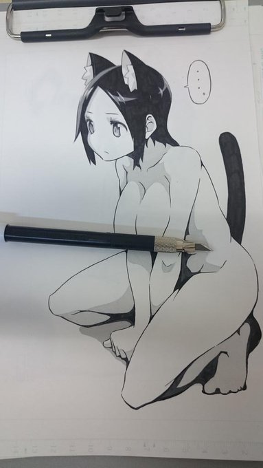 砂消ゴムでぼかさなくても、それっぽく見えることがわかった。 