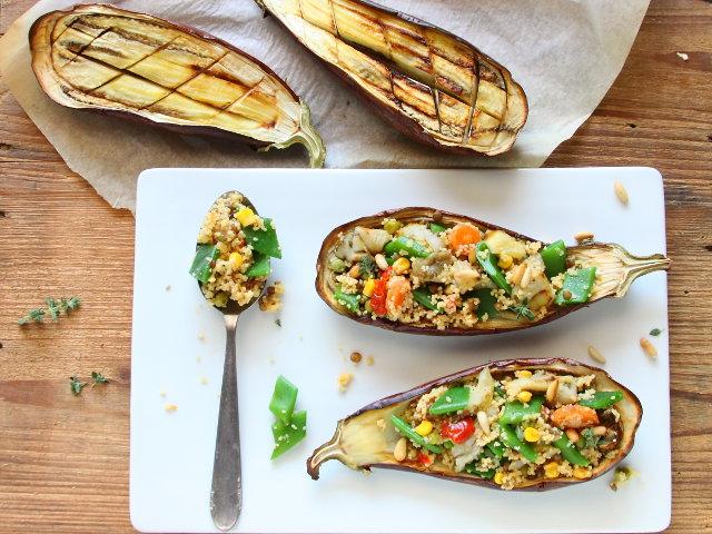 Ricetta delle melanzane ripiene di Cous Cous Sempre Domenica