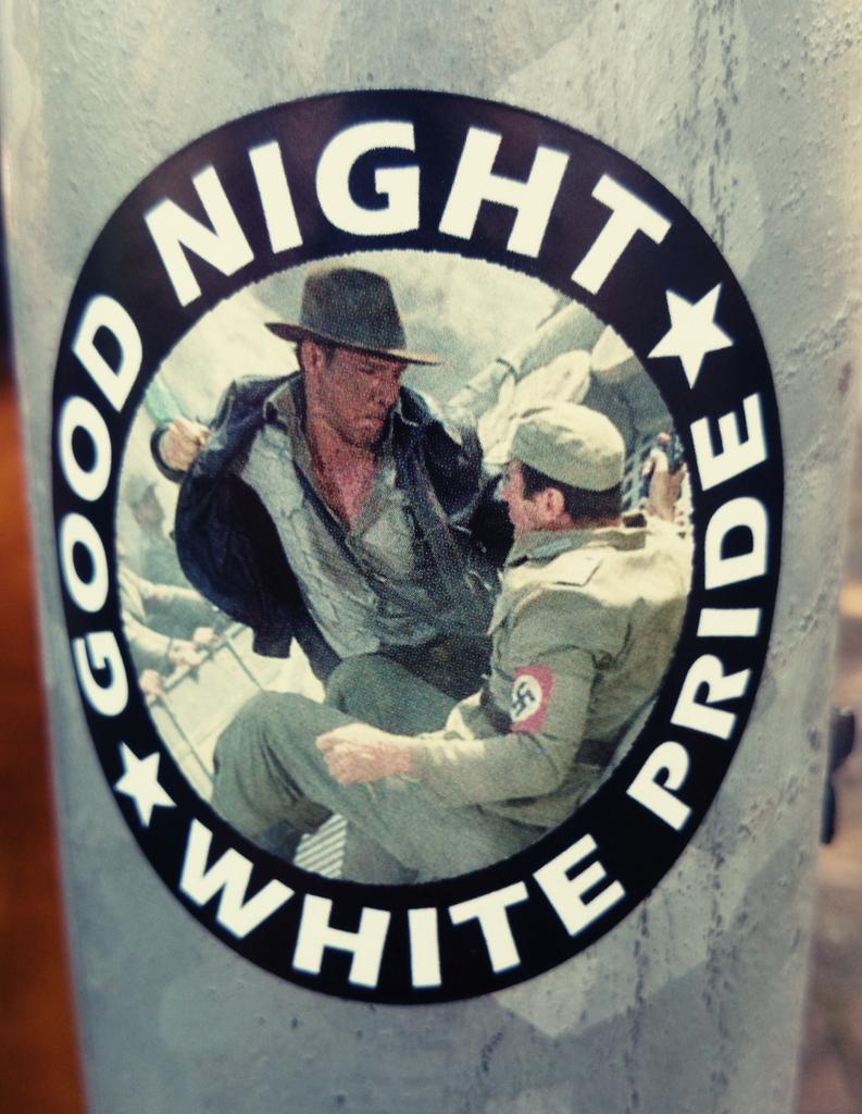 Matt Black On Twitter Goodnightwhitepride Antifascist Antifa Indianajones Http T Co Qbiex8nsh1