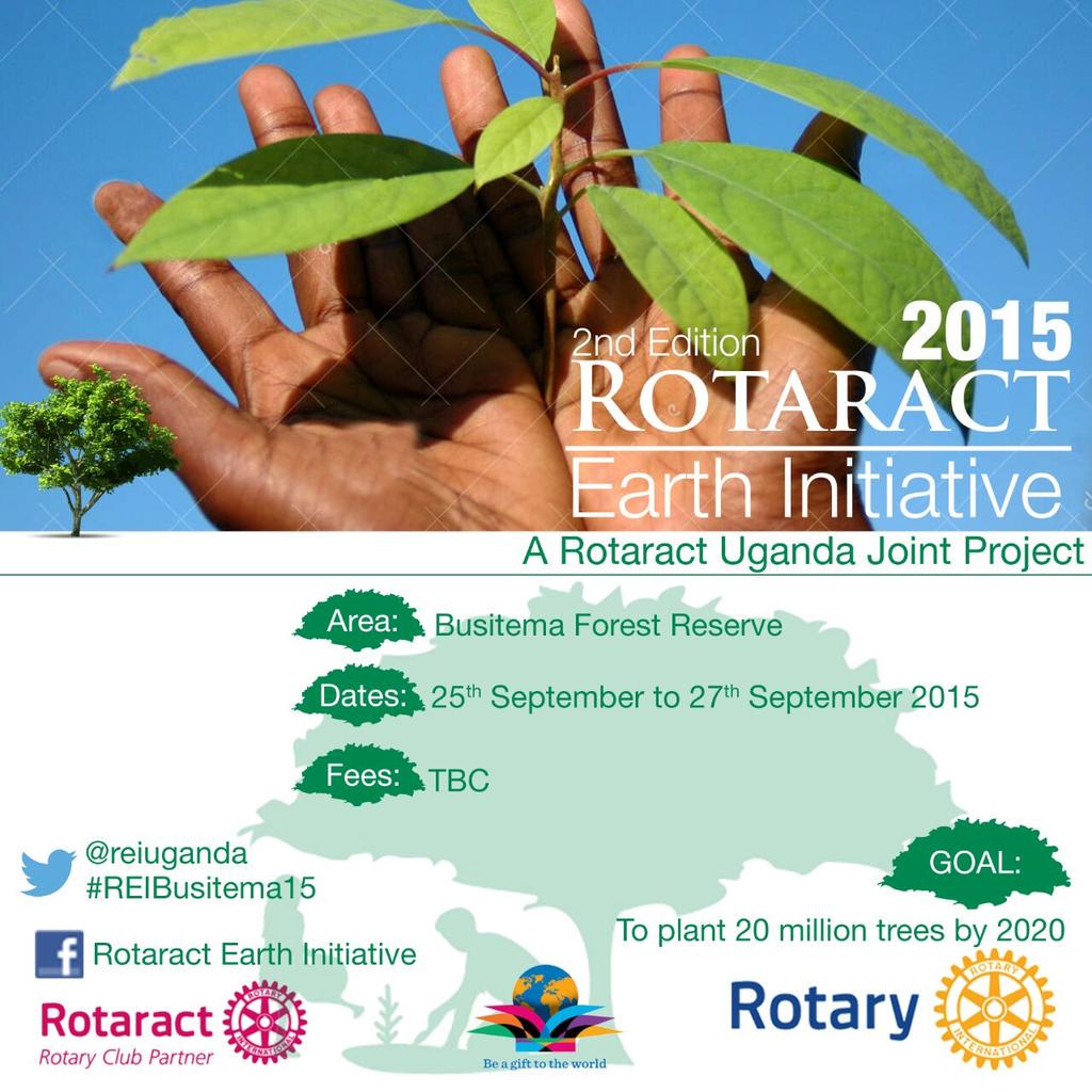 Collinstheeng's tweet photo. Because we want to have a positive impact on earth #REIBusitema15 #FunThroughService #Rotaract http://t.co/IaBDhWf4Uf