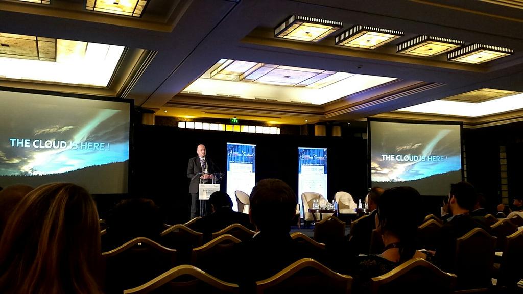 Numergy's tweet photo. Intervention de notre partenaire @LINKBYNET à la  @CloudWeekParis sur le sujet du Cloud Brokerage http://t.co/wLRSdYq1JF