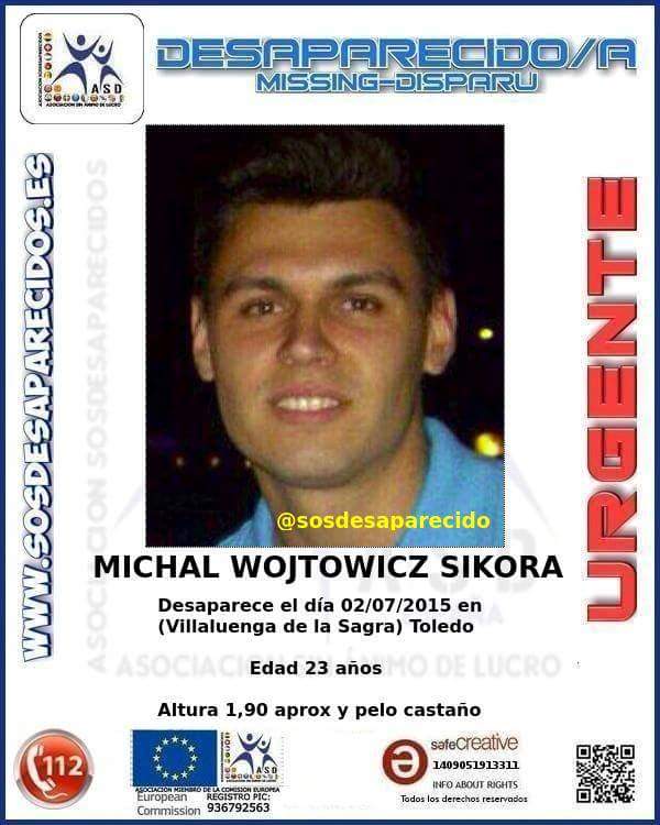 guardiacivil's tweet photo. #Colabora
Buscamos a Michal, un joven  #desaparecido en #Toledo
Si le ves llámanos 062
Tu RT también es importante http://t.co/6JpkRATGh8