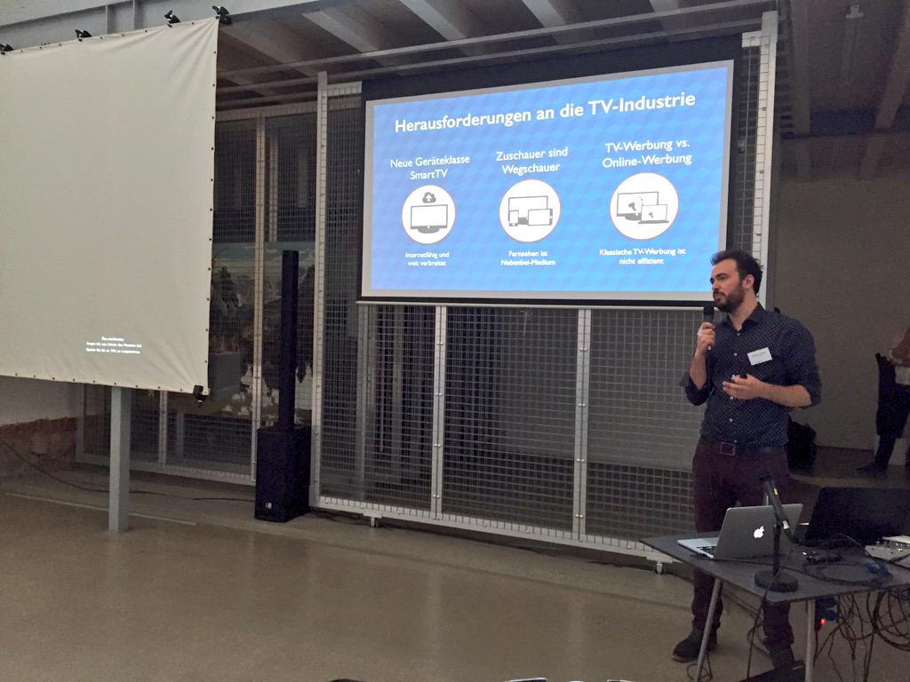 SpinLabLeipzig's tweet photo. First Pitch! @conbox_tv #SpinLabDemoDay @SpinLabLeipzig http://t.co/maUwcIZPrl