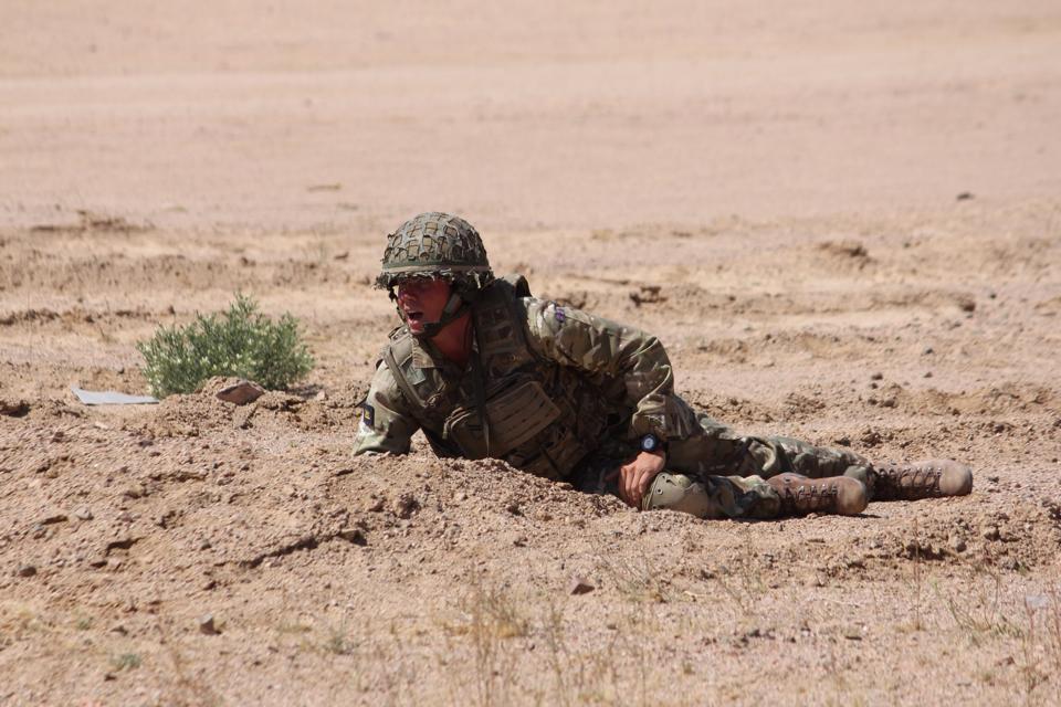 B Coy 2 PWRR conducting live firing training. Please do not comment on locations or names #FIERCEPRIDE