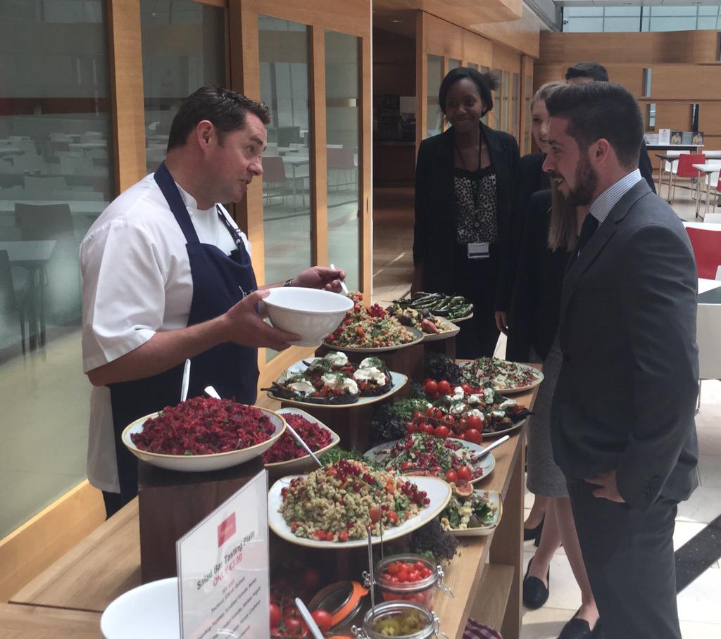 MathesonLaw's tweet photo. Renowned chef @nevenmaguire showcasing his culinary skills in Matheson today. #irishfood #foodenvy http://t.co/gsOi1Im5KO