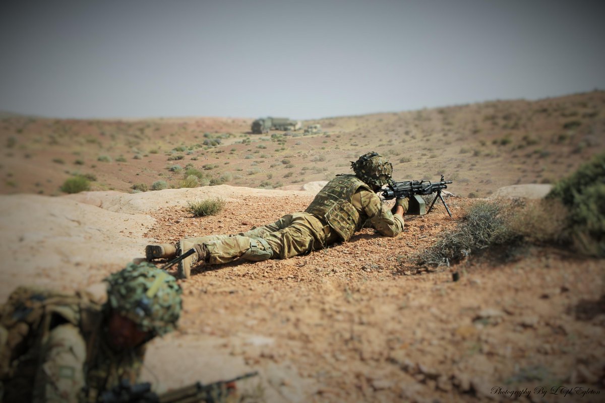 B Coy 2 PWRR conducting live firing training. Please do not comment on locations or names #FIERCEPRIDE