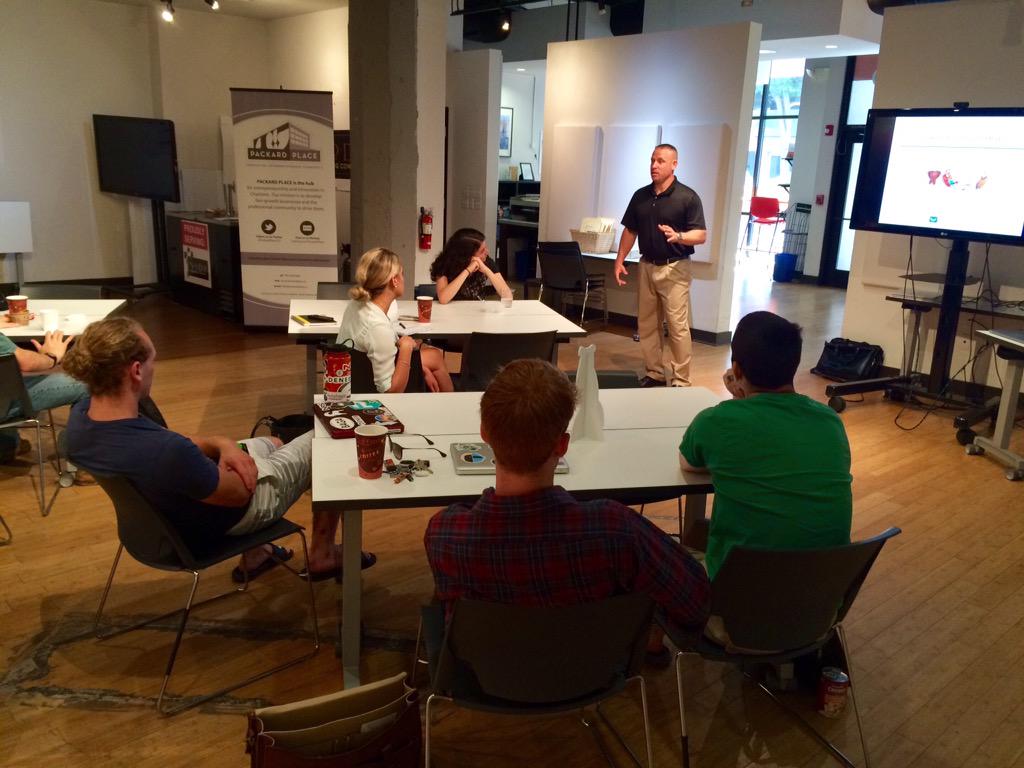 Pat and Lynn Colson with <a href="/DISCstyles/">Take Flight Learning</a> are here today helping #ImpactU discover and learn their personality styles.