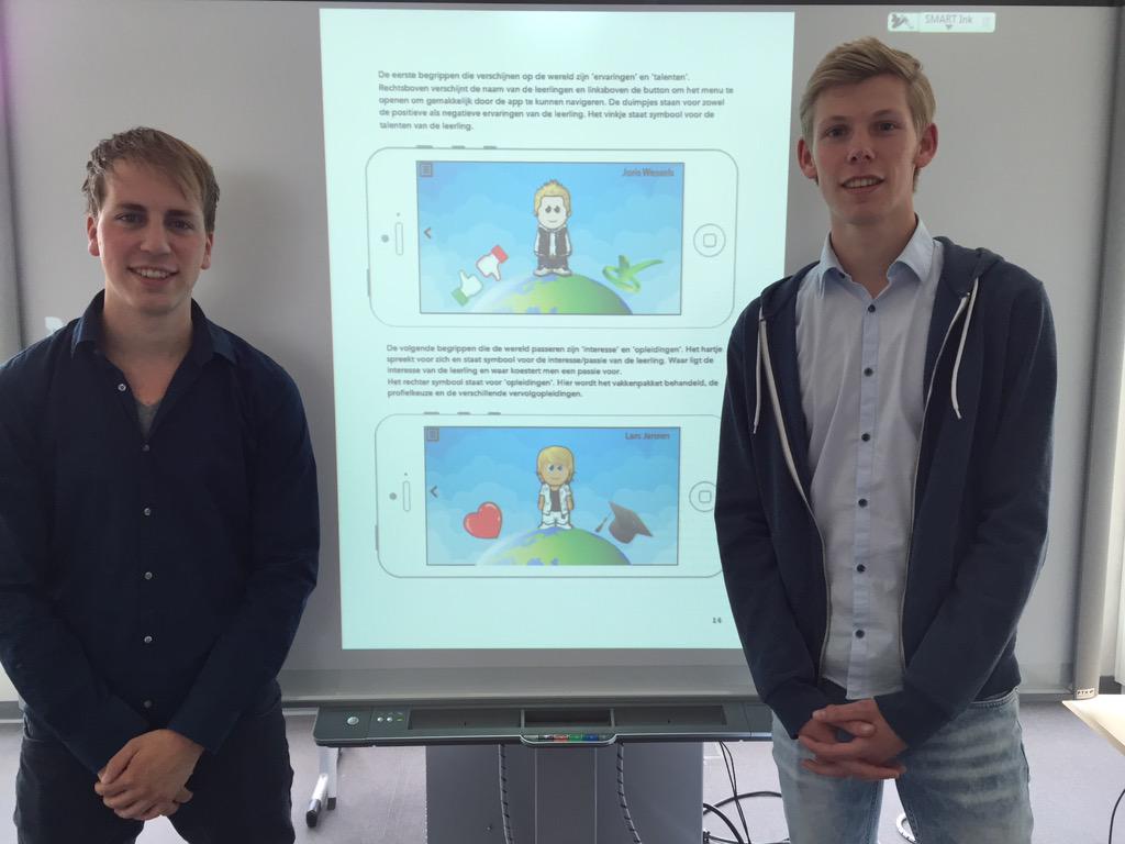 Studenten MIC <a href="/Saxion/">Hogeschool Saxion (inactief)</a> presenteren mooi concept voor een app voor loopbaangesprekken; wordt vervolgd!