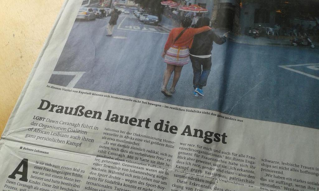 dieBebero's tweet image. Wie eine mutige Südafrikanerin gegen Homophobie auf dem afrikanischen Kontinent kämpft. Mein Text in @derfreitag