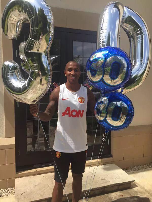 Happy birthday Ashley Young   