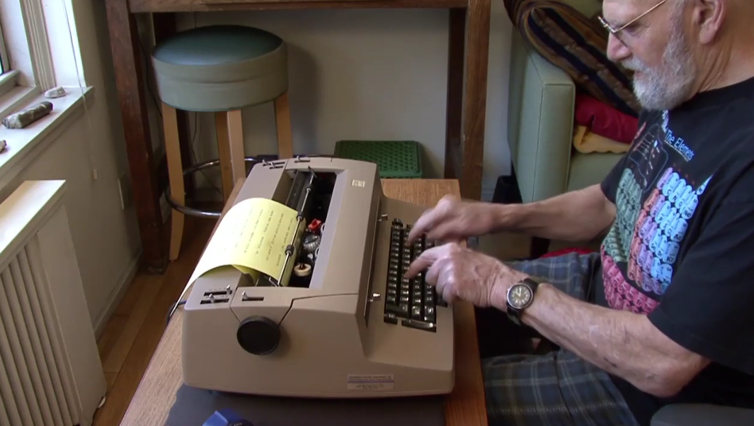 Happy birthday, In 2010, he gave us a tour of his desk.  