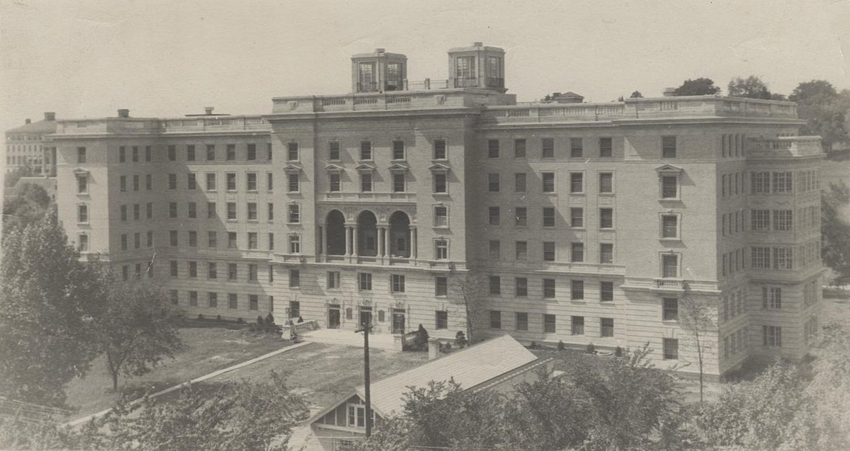 UWHealth's tweet photo. In 1924, patients began receiving care at Wisconsin General Hospital, later known as University Hospital. #TBT http://t.co/w48sQfn8Wb