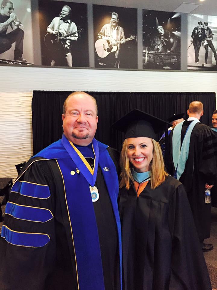 ALaughlinCaTOY's tweet photo. Dean Jay Fiene at CSUSB Commencement ceremony. #CSUSB Passionate about preparing our newest teachers! http://t.co/TrTb66uNrJ