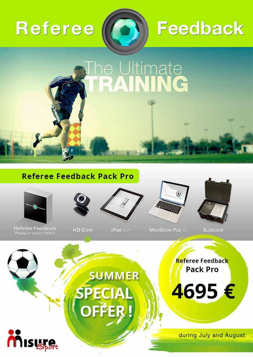 MisureSport's tweet photo. ¡Oferta especial Verano de @Rf_Feedback ! #referee #football #fútbol #rulesofgame #FIFA #UEFA http://t.co/c9Fnt1q7O4