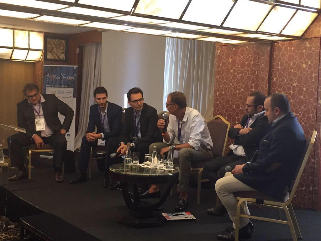 Numergy's tweet photo. Intervention de notre product manager Laurent Heurtin à la #cloudweek : " Cloud Storage et ses opportunités " http://t.co/K9Au5kgSfT