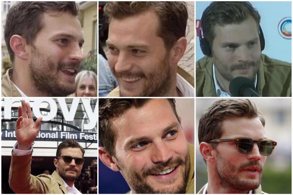 zimmie825's tweet photo. We are very lucky fans today! Happy Thursday! #Anthropoid #JamieDornan #holyhotness #needcoldshower ๐๐๐๐๐ http://t.co/yN0nqG9Ann