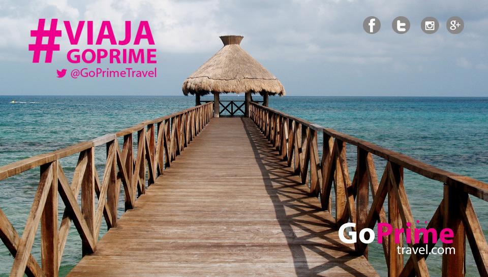 GoPrimeTravel's tweet photo. “Viajar es pararse al borde de un mundo y ahí ver más al siguiente” #viajaporelmundo #viajagoprime #Cancún . http://t.co/4wIaxgaJaT
