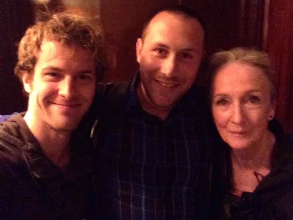 MikeCarlsen's tweet photo. What a wonderful night reading a new piece by #stevensater with #joshsalt and #kathleenchalfant Gratitude! http://t.co/wLWgXP815D