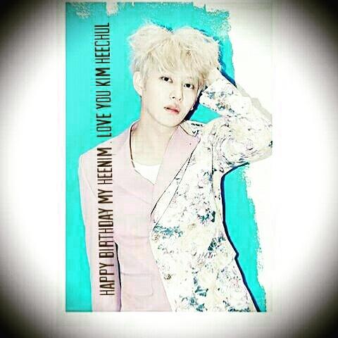  happy birthday kim heechul.
tetep sehat tetep seneng yaaa .:)    