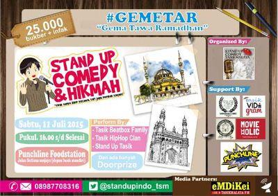 #GEMETAR2 | Untuk yg mau registrasi Buka bersama hubungi @Dodotzzzzz htm : 25k "Tawa, sedekah dapat berkah." Amin
