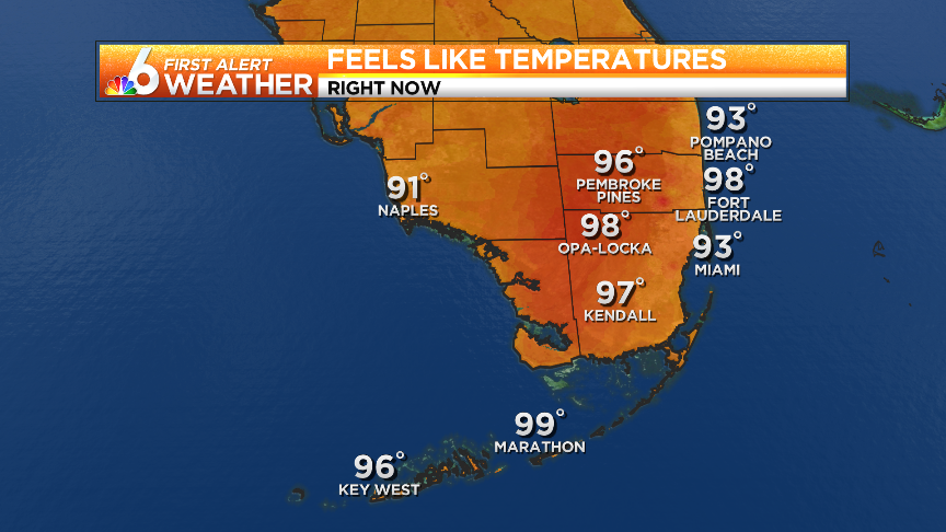 MountSinaiDerm's tweet image. RT @AdamBergNBC6: This is what it feels like when you factor in the humidity. #NotComfortable @nbc6