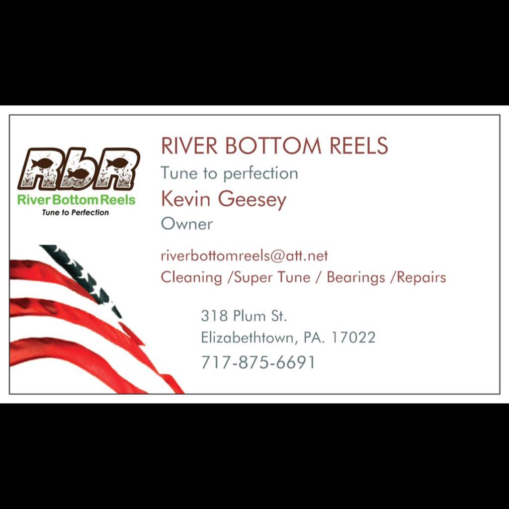 Please share &amp; Tell Kevin I sent you, also on Face Book #TeamRBR #riverbottomreels@att.net