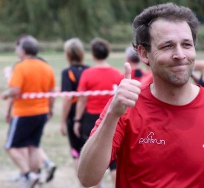 parkrunhelen's tweet photo. Best wishes to Chris Wright the first ever @parkrunUK employee http://t.co/ME0p8KdGCD #crispycorner #thumbsup http://t.co/LLvYJYtlFb