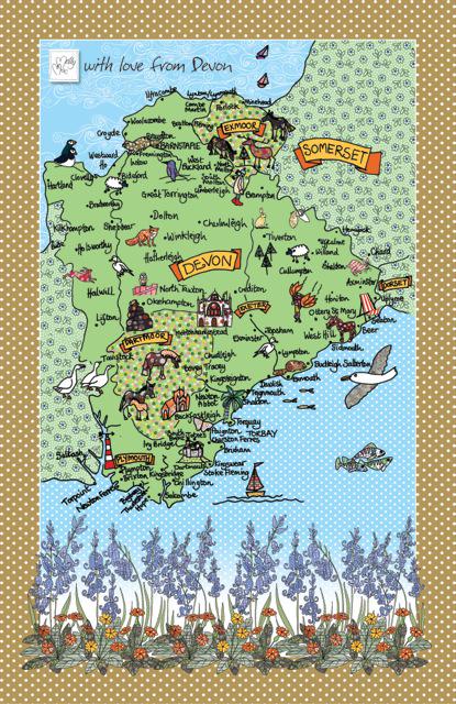 #exeterhour#southwesthour  Lovely designs for the region for gift shops mollymacliving.co.uk