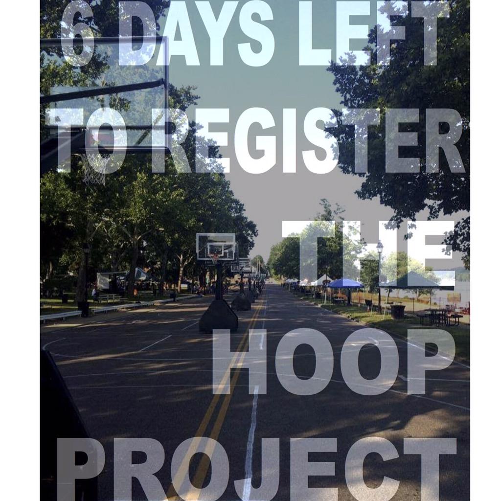 Only 6 days left! Have you signed up yet? #signthewall #hoopproject2015