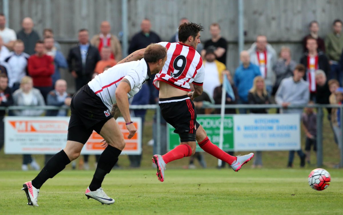 Danny Graham scores at Heritage Park. #DARSUN