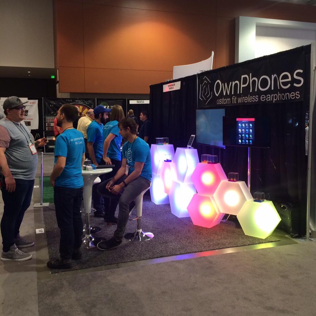 OwnPhones's tweet photo. We are thrilled to be presenting #OwnPhones prototypes and app at @NAMMShow in #Nashville this week! http://t.co/H8JOlEukZk