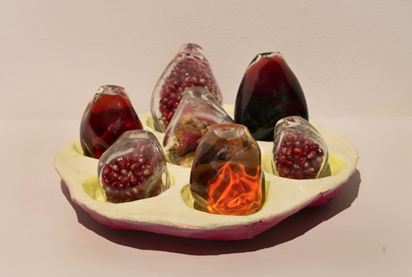 risd's tweet photo. Pomegranate Seeds as Vessels by student Vani Alana Winick: http://t.co/J5pm5vS85y http://t.co/ymOCxAA5vk