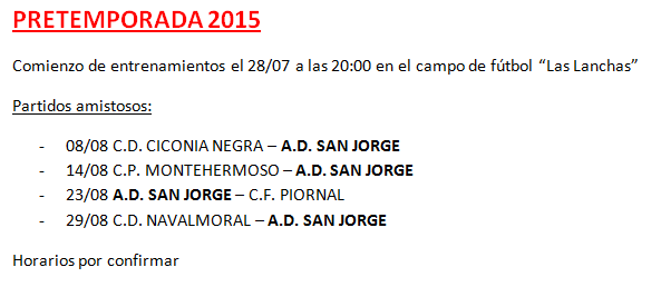 ADSanJorge's tweet photo. PRETEMPORA REGIONAL PREFERENTE. Volveremos a molestar @MareaVerdeADSJ @sanjorgefans #ilusión #ganas #AupaLaBallena http://t.co/NUpalJ45KT