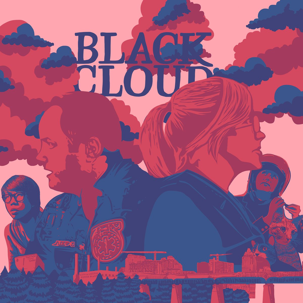 blackcloudmovie's tweet photo. Alex has finished the poster design! Here it is in all its epic glory. Next up: printing them and shipping them out! http://t.co/lYA7036WuG