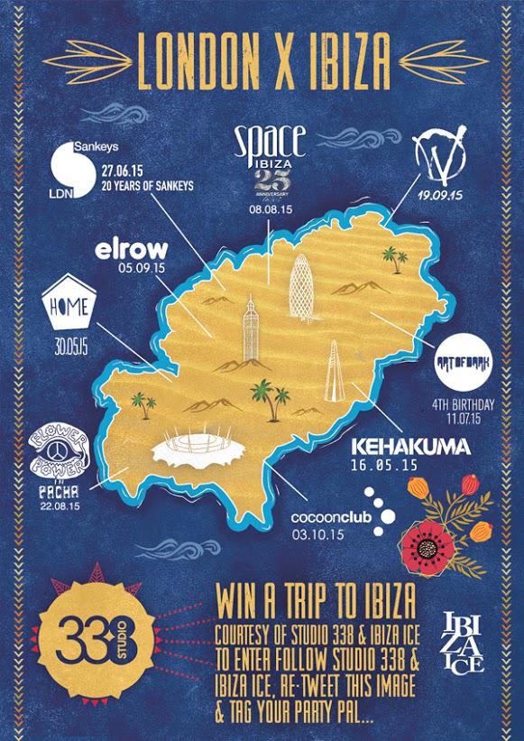 studio338's tweet photo. Win a trip for 2 to Ibiza (flights, hotels &amp; club entries) to celebrate a Summer of Ibiza X LDN on the Terrace. RT! http://t.co/BlQ0NM0LDp