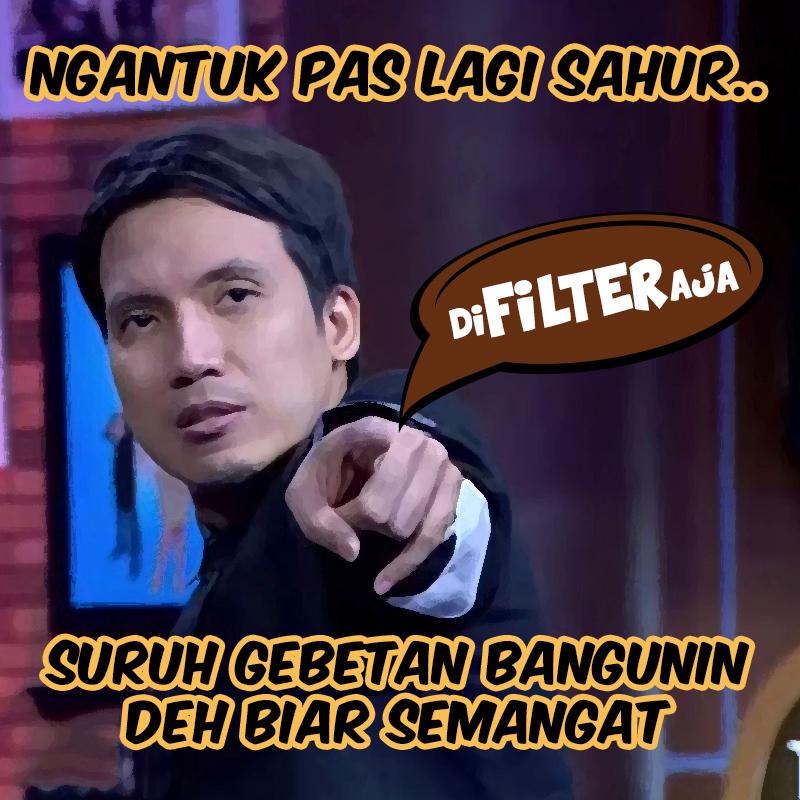 mdtvindonesia's tweet photo. Ada yg suka ngantuk pas lagi sahur?
Nih kata @desta80s nih :)) #diFILTERaja #NETdiFILTERaja http://t.co/A8ftGKWtlf